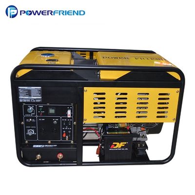 calidad  Air Cooled Open Type 300A Portable Diesel Welding Generator 2V88FAE Fixed Price PD12EW fábrica