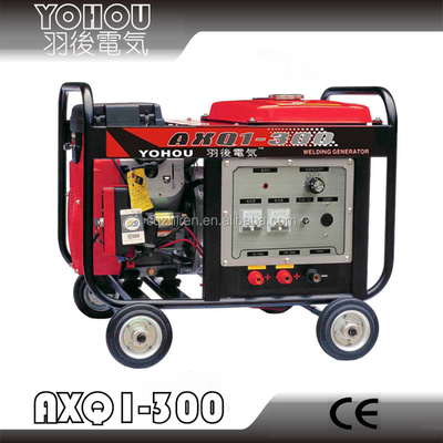 cheap portable 200-400 amp gasoline welder generators AXQ1-300