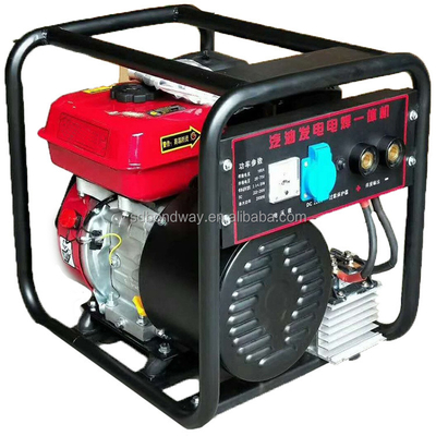 Small Generator Supply Lowest Price 160A 300A Gasolinel Silent Electric Power Welder Generator Single Phase Gasoline Generator For Sale