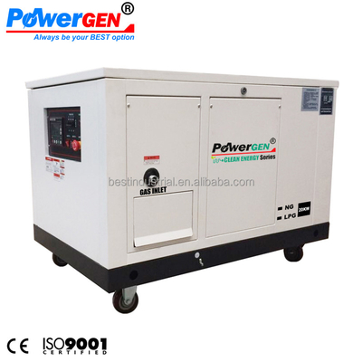 Clean energy ! ! ! 25KVA NG Gas/LPG Natural Liquid Propane POWERGEN Generator 20KW BNL20SE Water Cooled Silent Type
